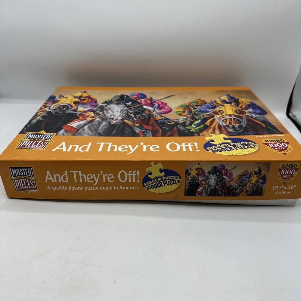 Master Pieces Puzzle 1000pc Jumbo 